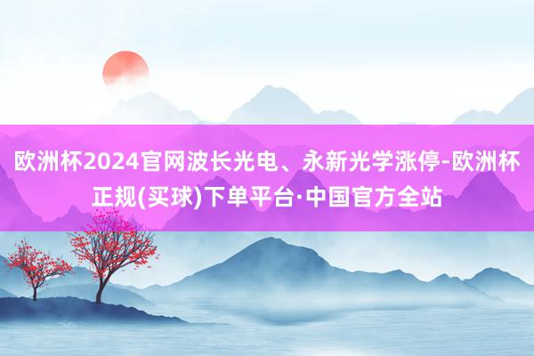 欧洲杯2024官网波长光电、永新光学涨停-欧洲杯正规(买球)下单平台·中国官方全站